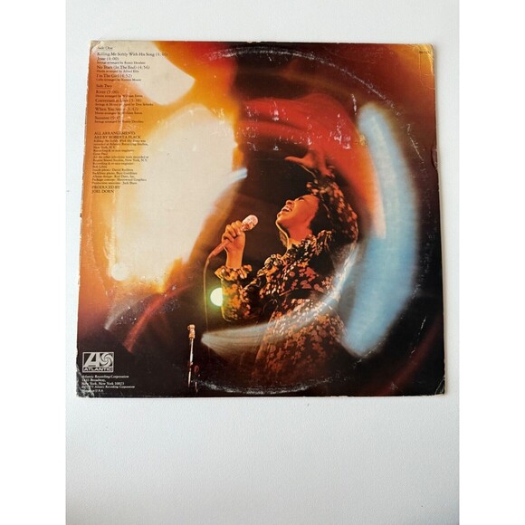 Roberta Flack Killing Me Softly LP 1973 Tri Fold Die Cut SD 7271 VG+ - Picture 2 of 9